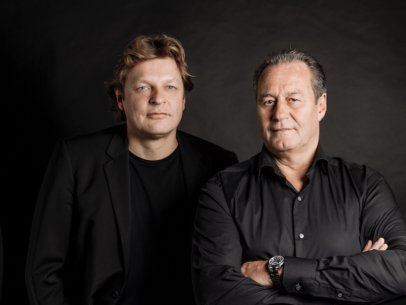 Youri Mulder en Huub Stevens