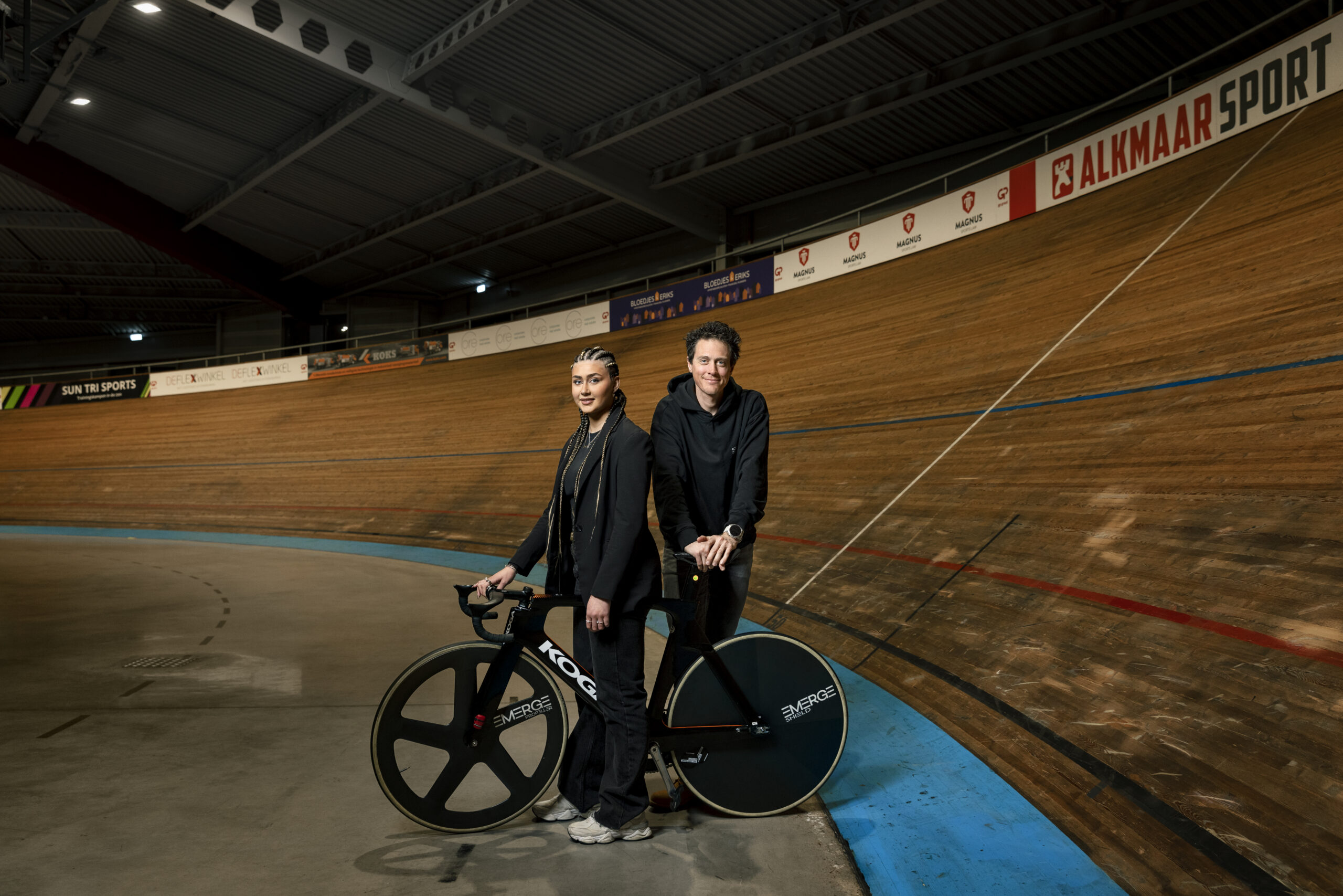 Yuli van der Molen en Niki Terpstra