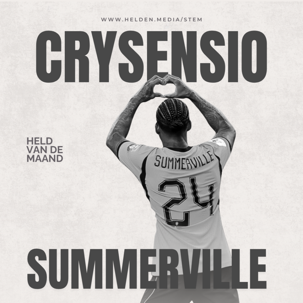 Crysensio Summerville Held van de Maand