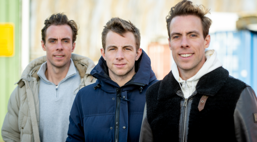 Kevin, Tallon en Scott Griekspoor