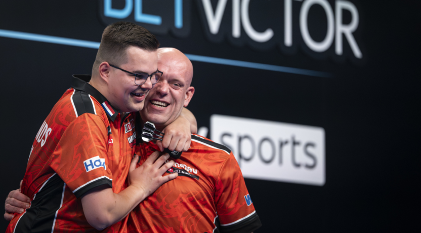 WK darts Gian van Veen