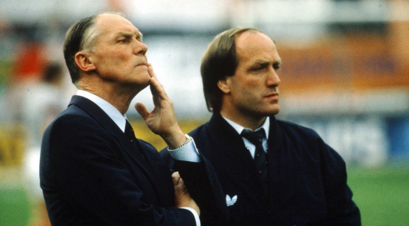 Rinus Michels en Dick Advocaat