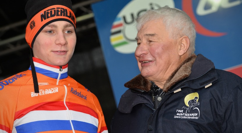 Mathieu van der Poel en Raymond Poulidor