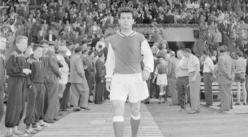 FOOT COUPE D’EUROPE DES CLUBS CHAMPIONS 1959 REAL MADRID-REIMS (2-0)