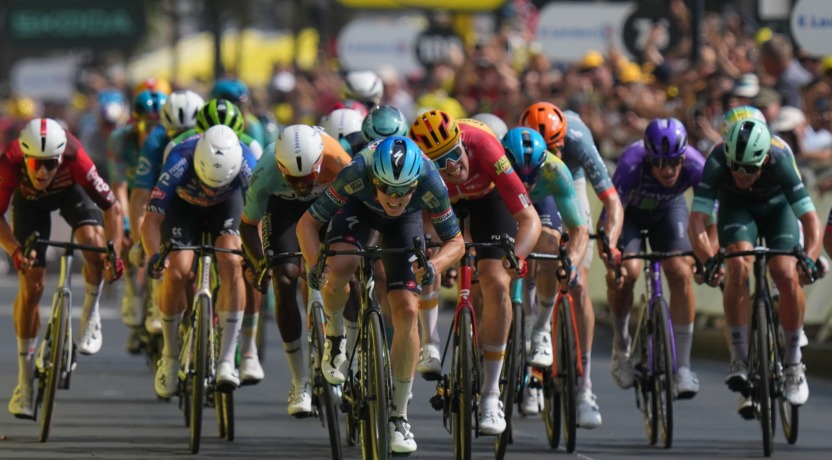 Massasprint Tour de France