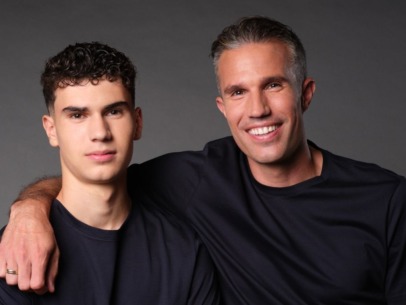 Shaqueel en Robin van Persie
