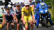 Tadej Pogacar op kop voor Remco Evenepoel en Isaac del Toro