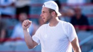 Tallon Griekspoor in Montreal na zijn overwinning op Alexander Zverev