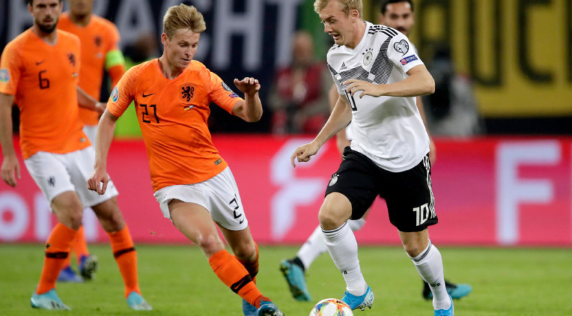 Germany  v Holland  -EURO Qualifier