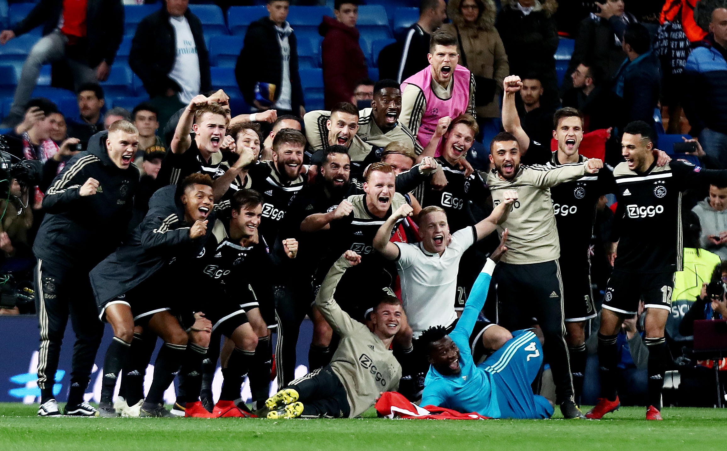 Real Madrid - Ajax in 2019